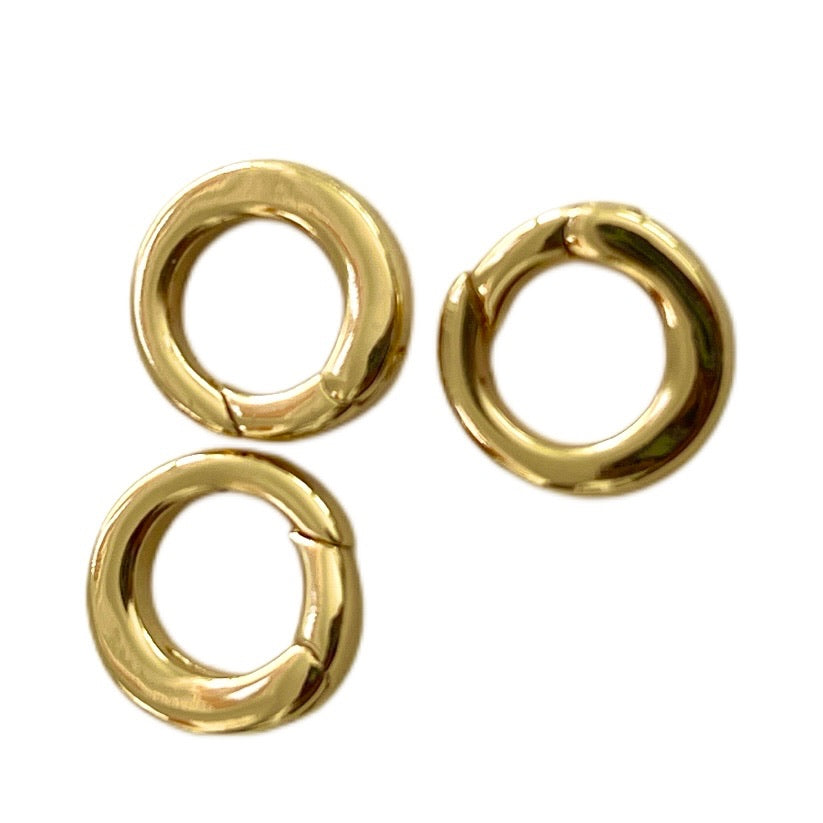 Gold-Filled Charm Holders