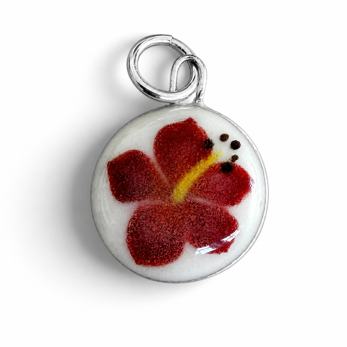 Hibiscus Flower Charm