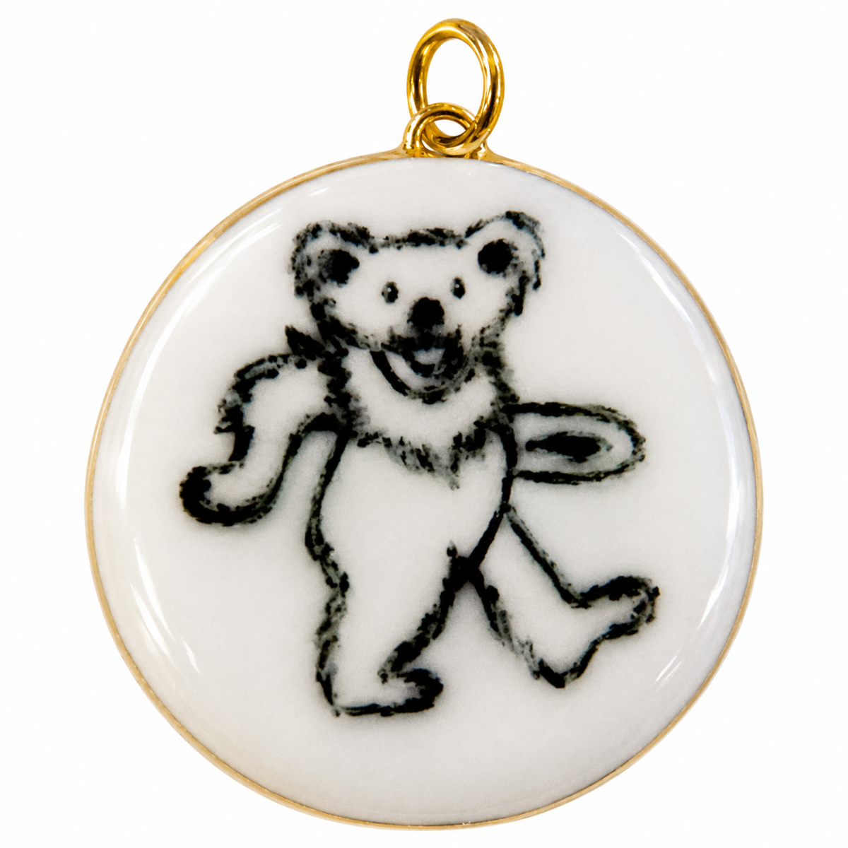 Grateful Dead Bear Charm