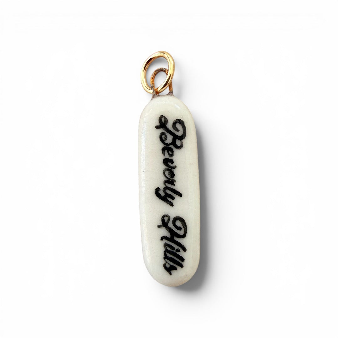 "Beverly Hills" Charm