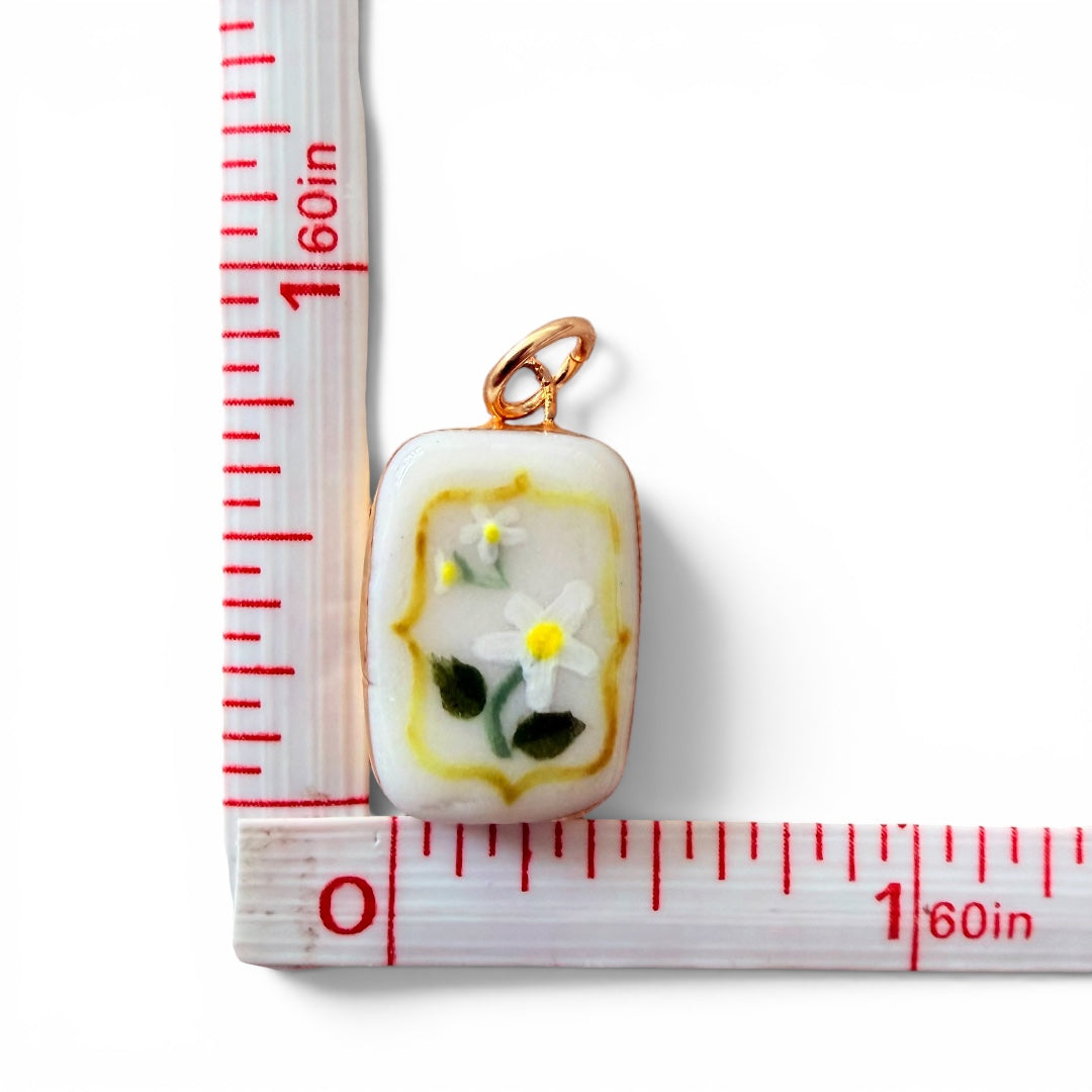 Daisy Portrait Charm