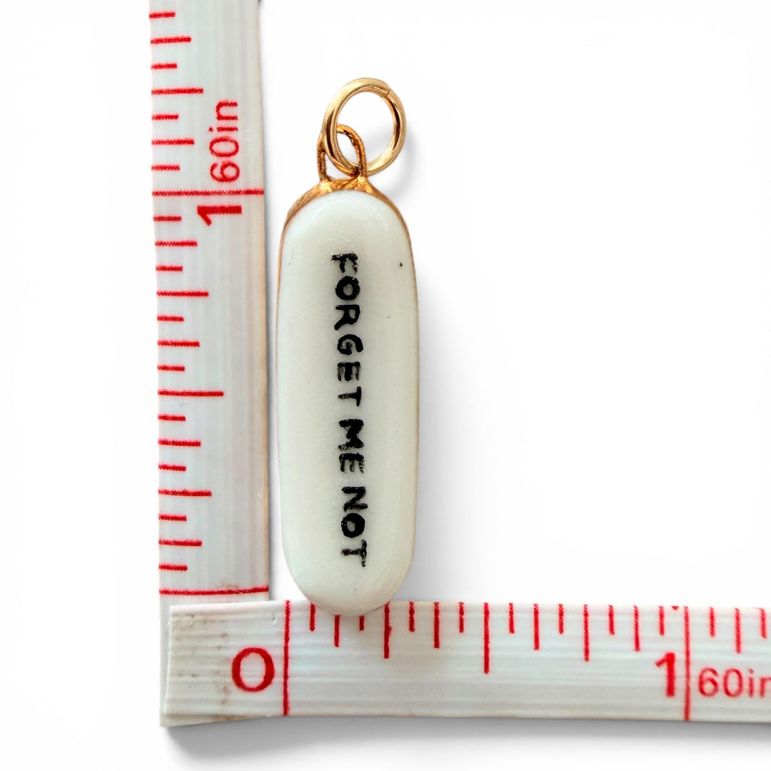 “Forget Me Not” Charm