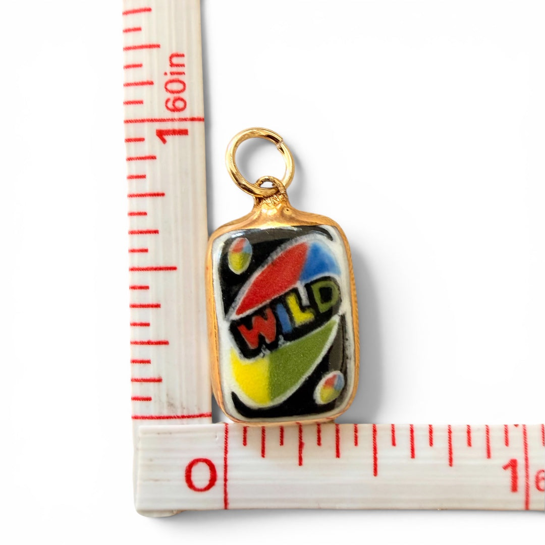 Uno Wild Card Charm