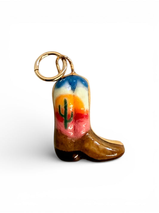 Cowboy Boot Charm