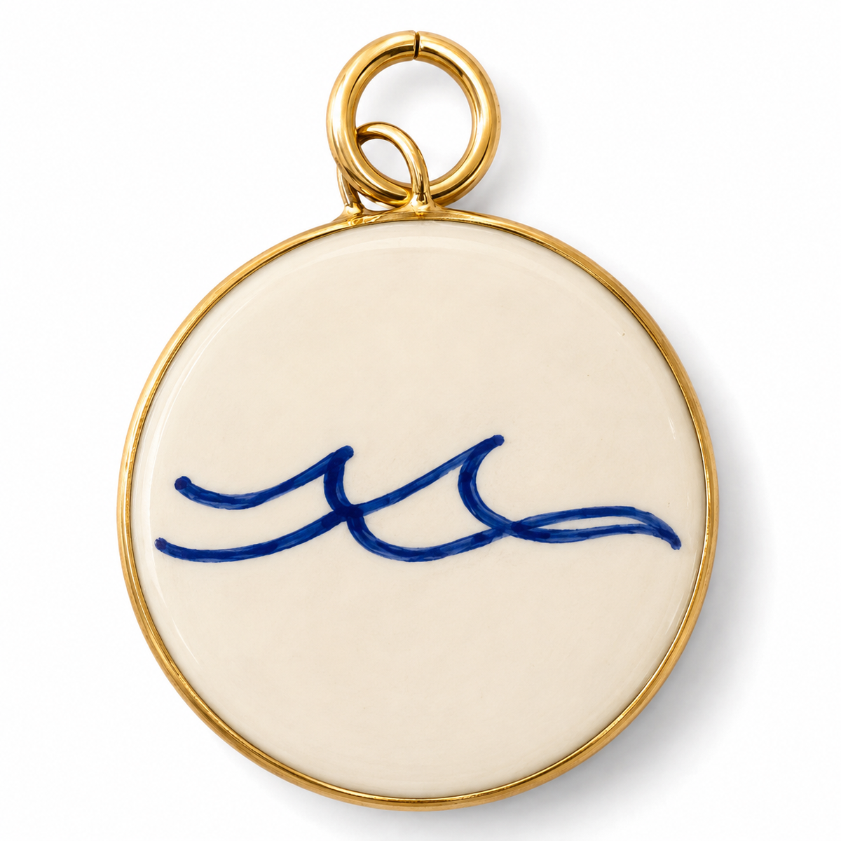 Waves Small Circle Charm