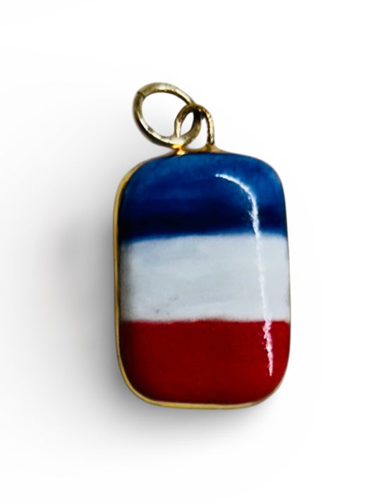French Flag Charm