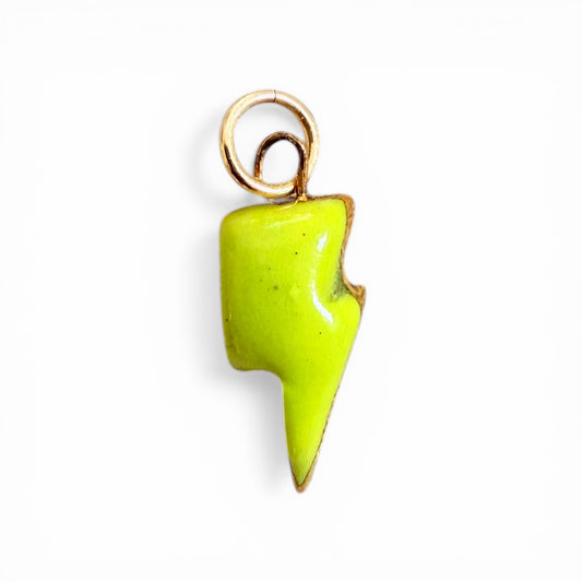 Lightning Bolt Shape Charm