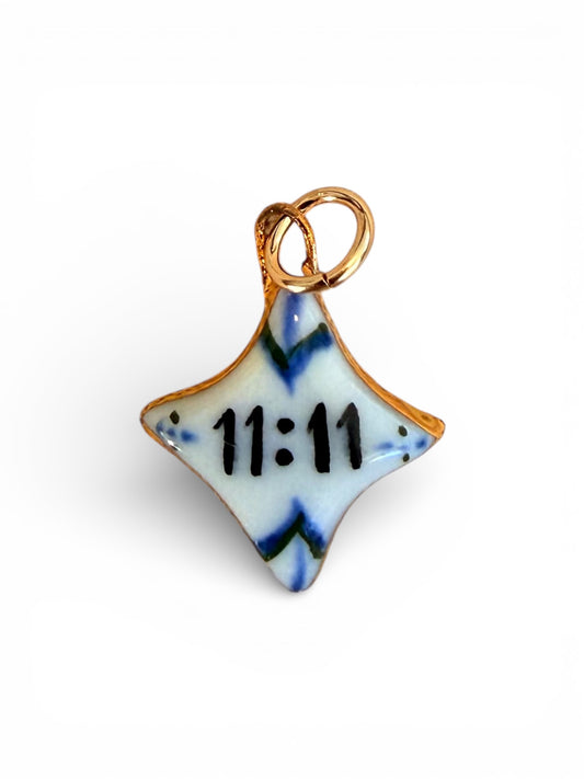 11:11 4-Point Star Charm