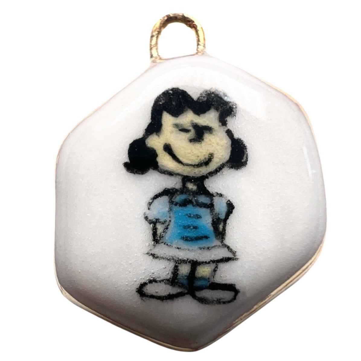 Lucy from Peanuts Charm