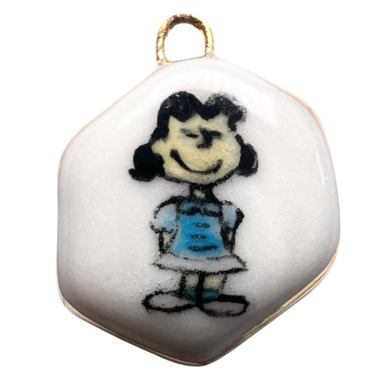 Lucy from Peanuts Charm