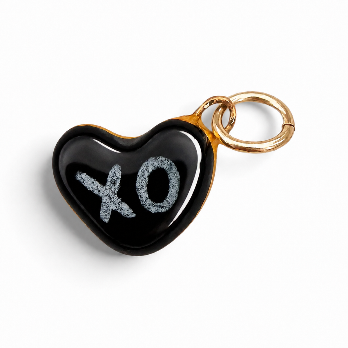 XO Heart Charm