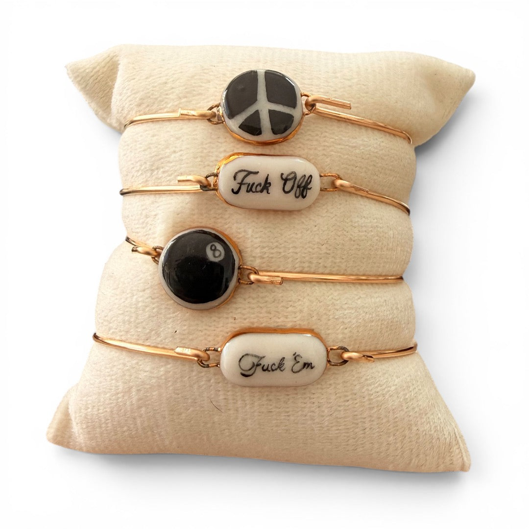 Charm Bangle 14k Gold Filled