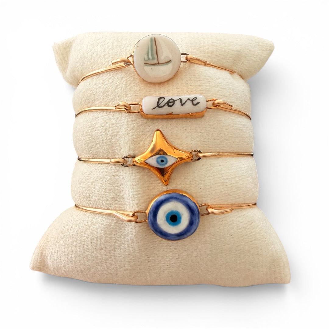 Charm Bangle 14k Gold Filled