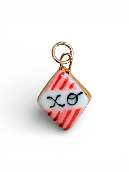 XO Diamond Charm
