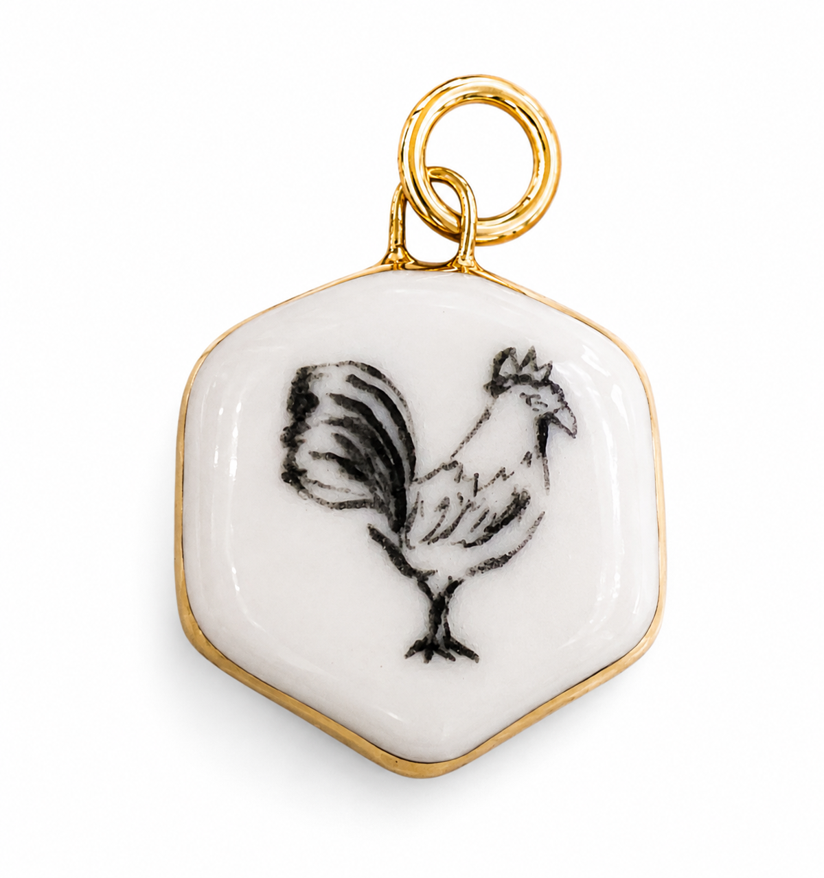 Rooster Charm