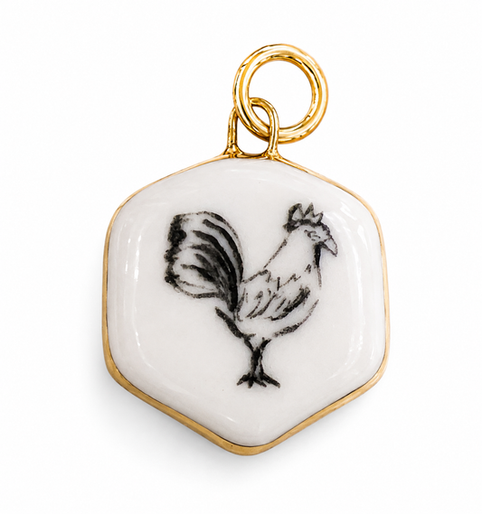 Rooster Charm
