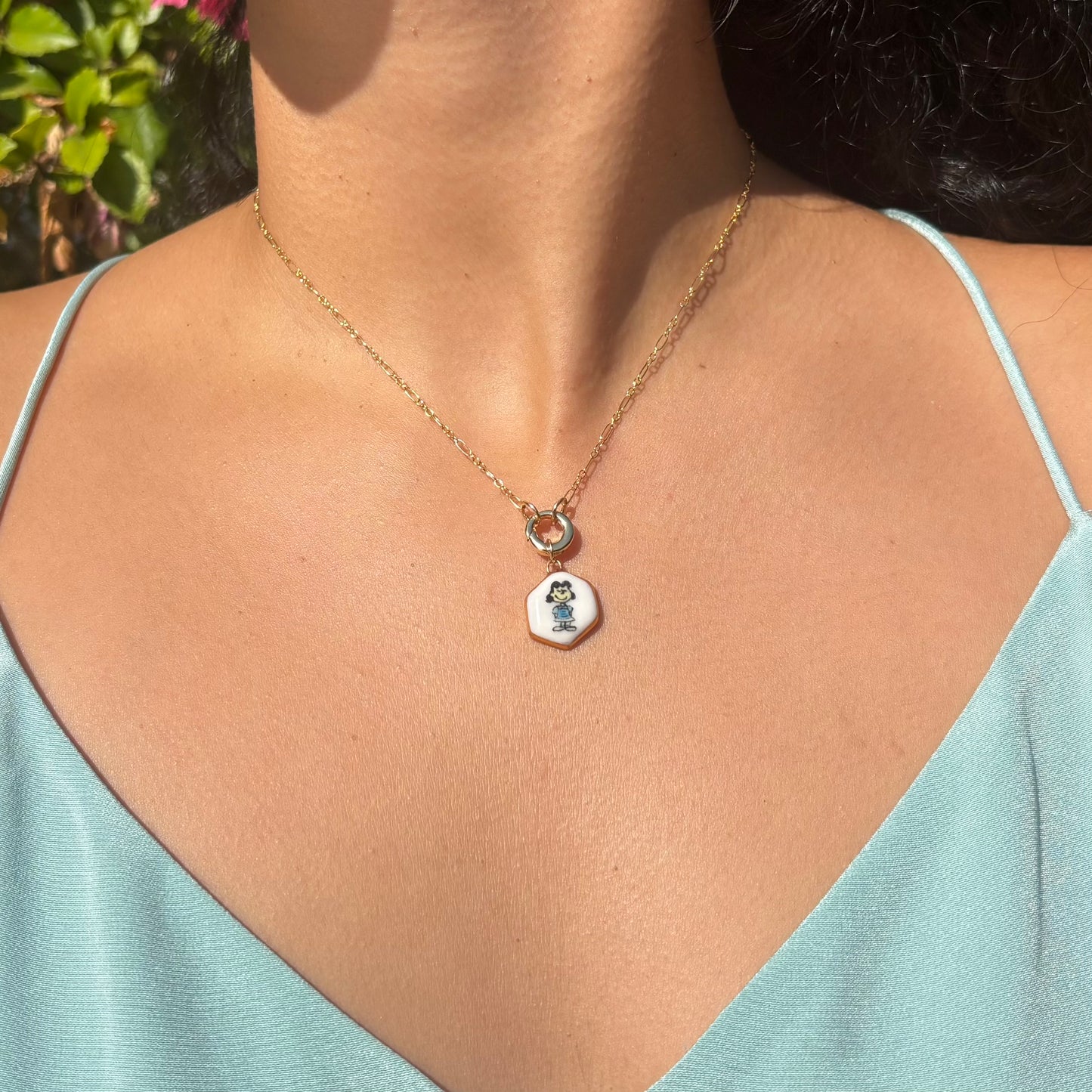 Lucy from Peanuts Charm