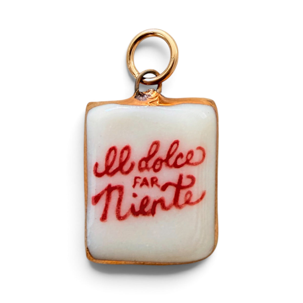 “Il Dolce Far Niente” Charm