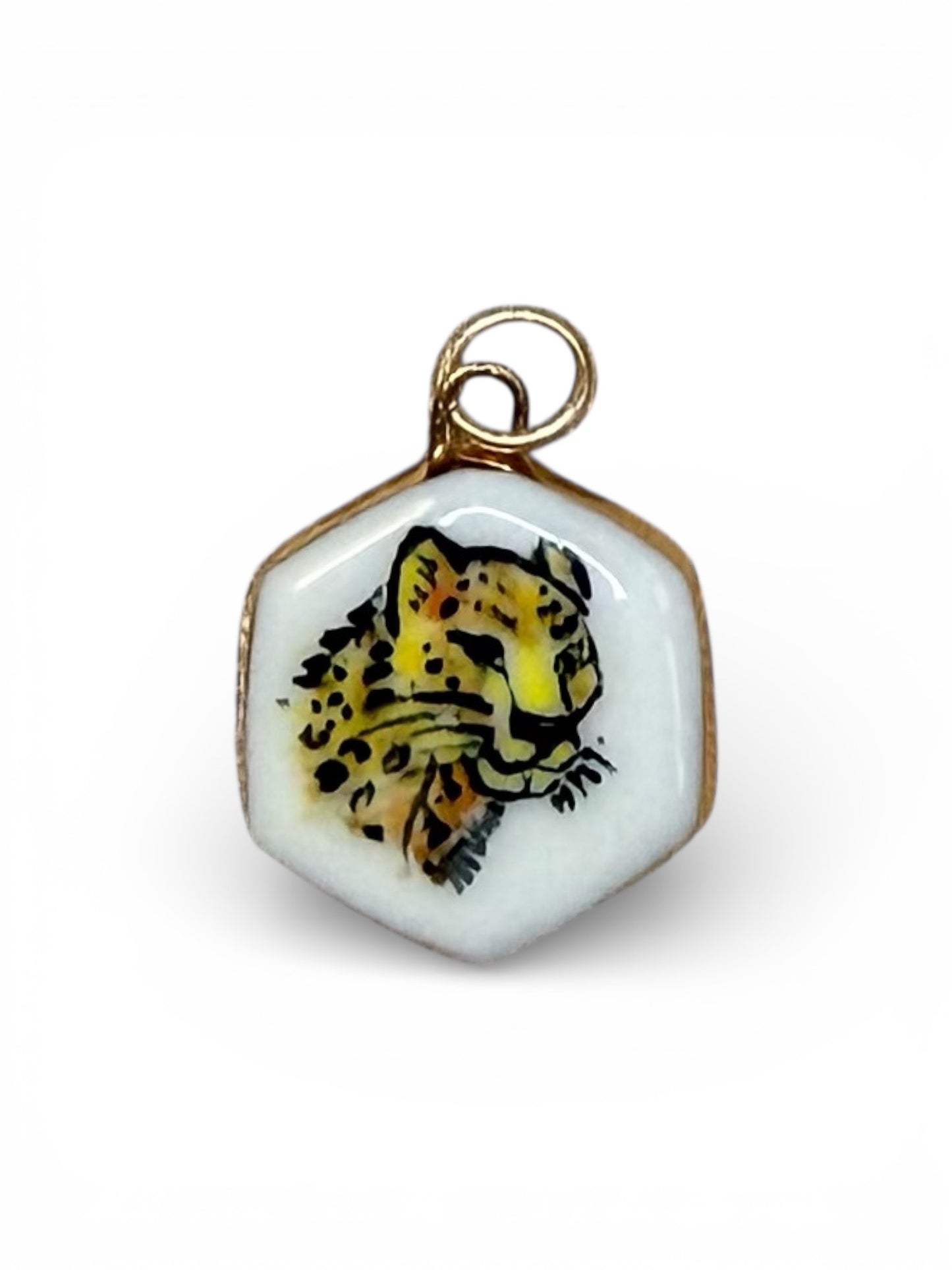Jaguar Portrait Charm
