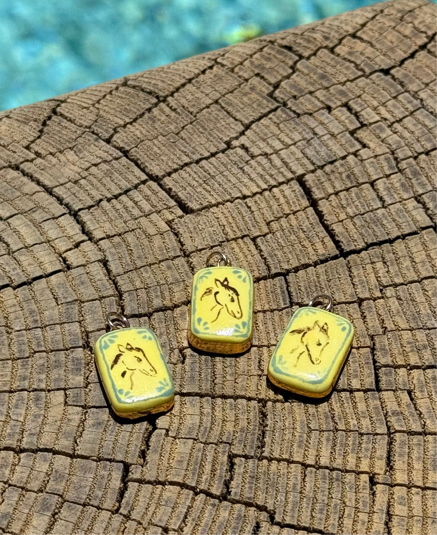 Horse Portrait Charm