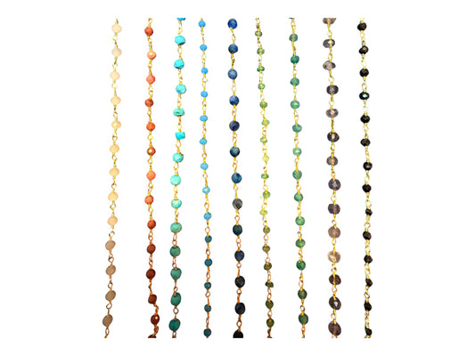 Wire Wrap Gemstone Charm Holder Necklace w/ Extender