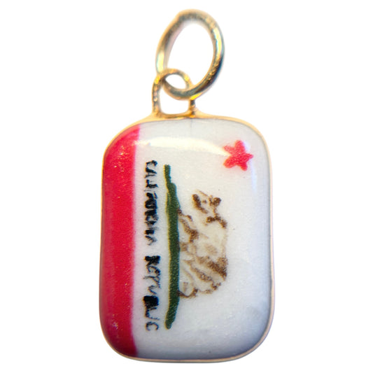 California Republic Flag Charm