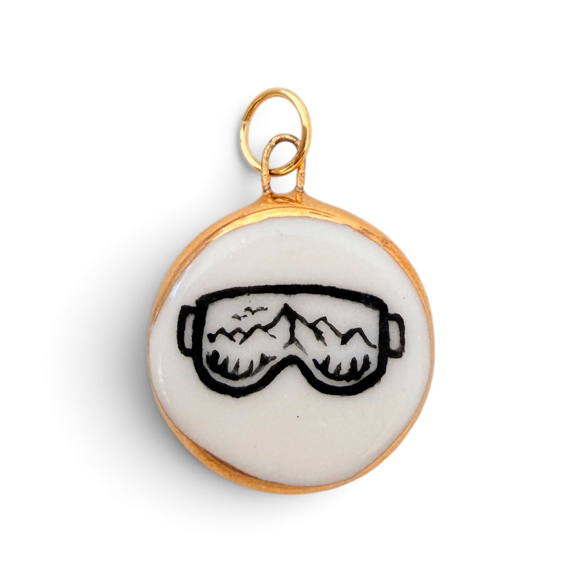 Ski Goggles Charm