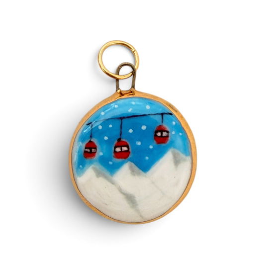 Ski Lift Charm