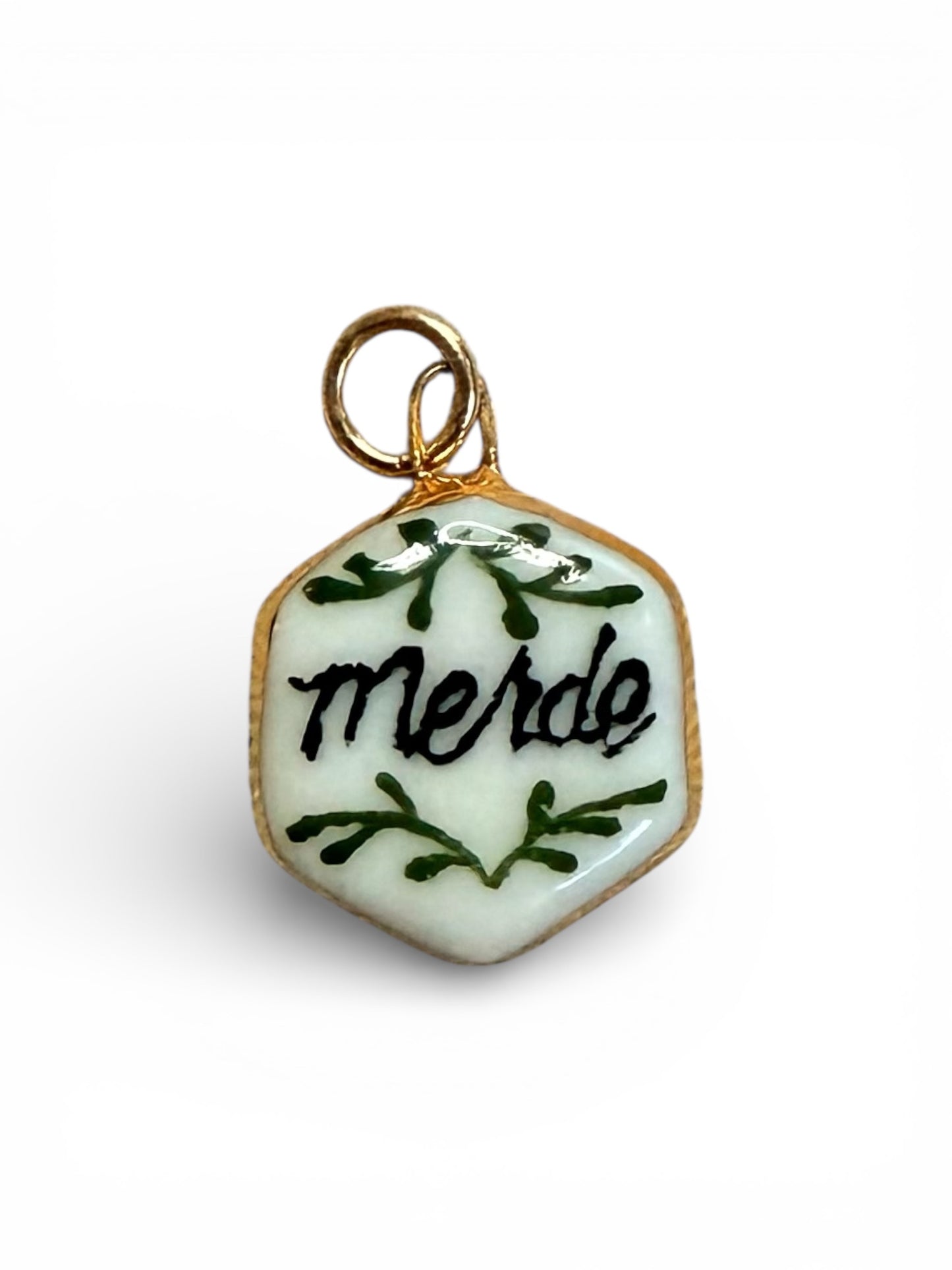 “Merde” Charm