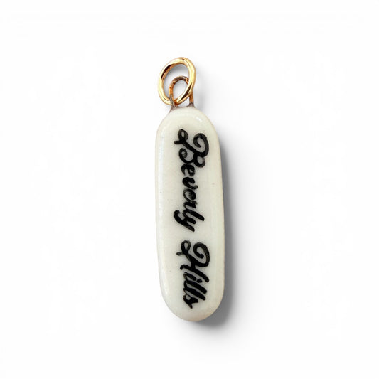 "Beverly Hills" Charm