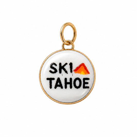 “Ski Tahoe” Charm