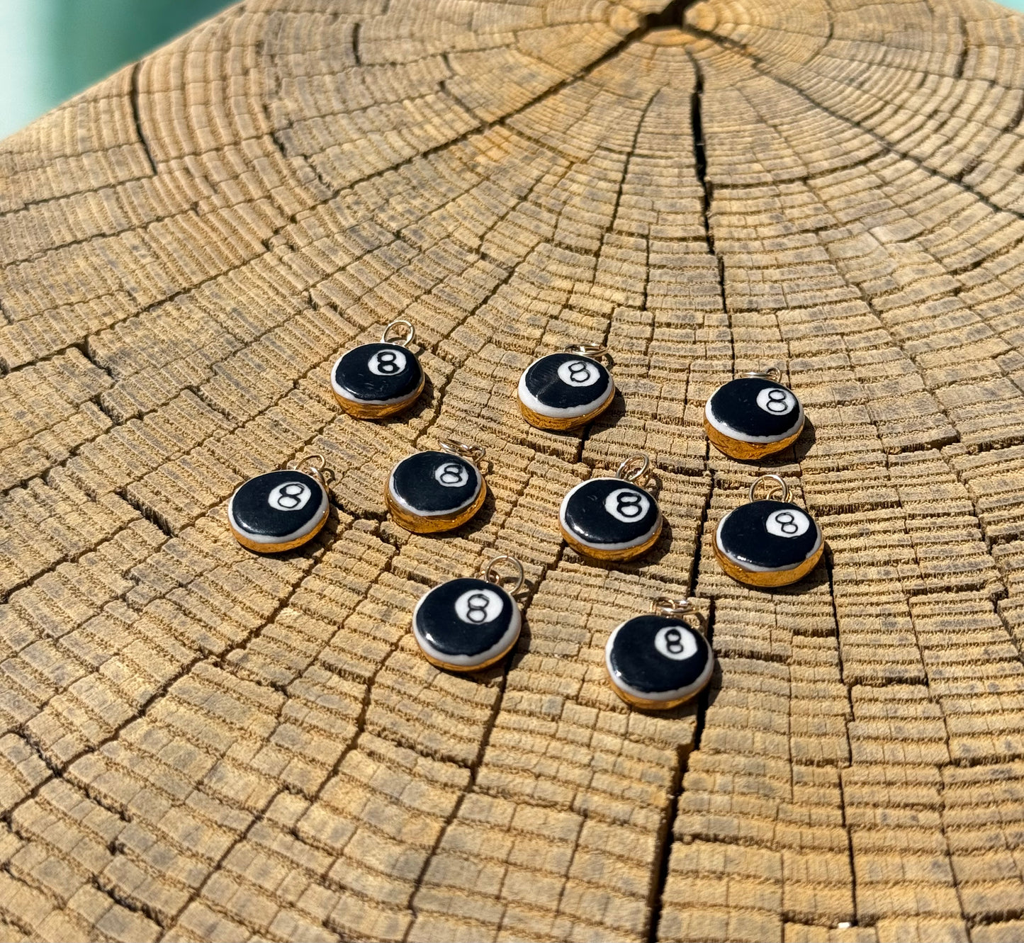 8-Ball Charm