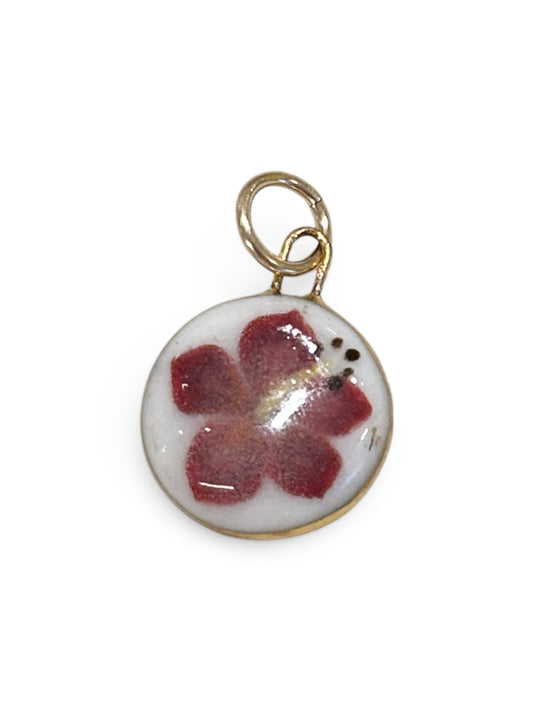 Hibiscus Flower Charm