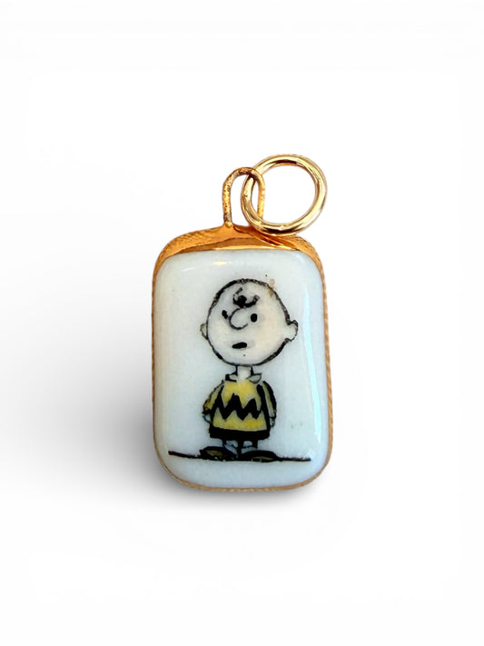 Charlie Brown from Peanuts Charm
