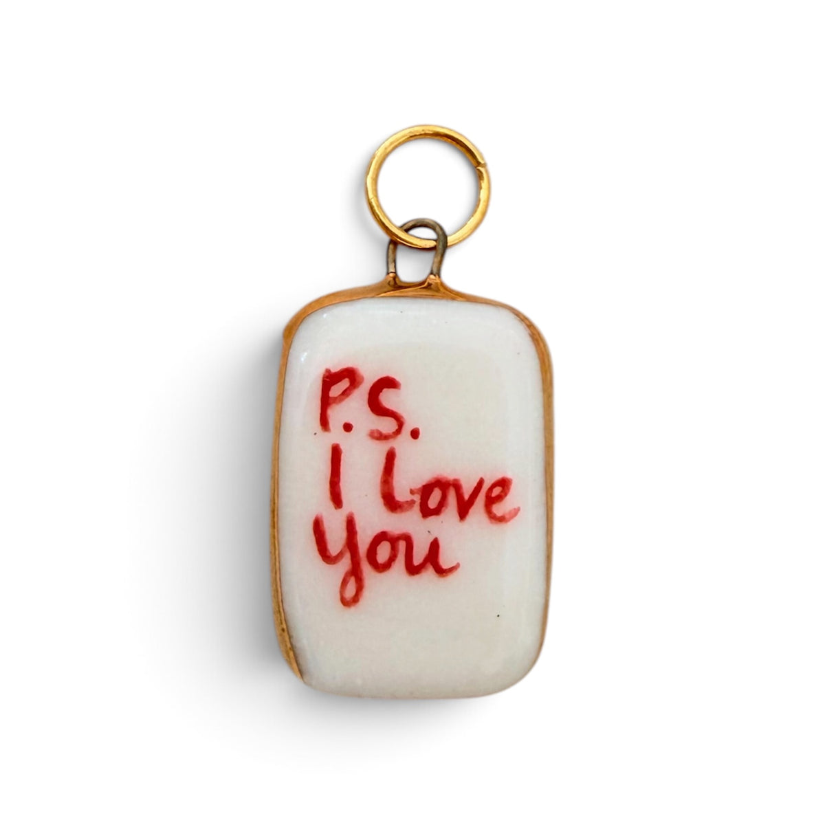 “P.S. I Love You” Charm