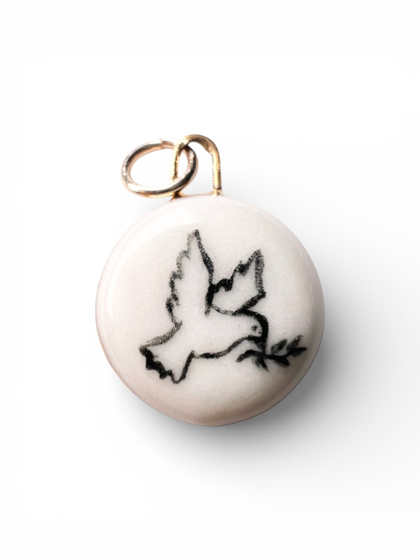 Peace Dove Charm