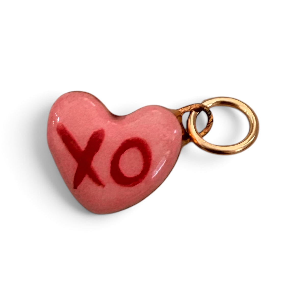 XO Heart Charm