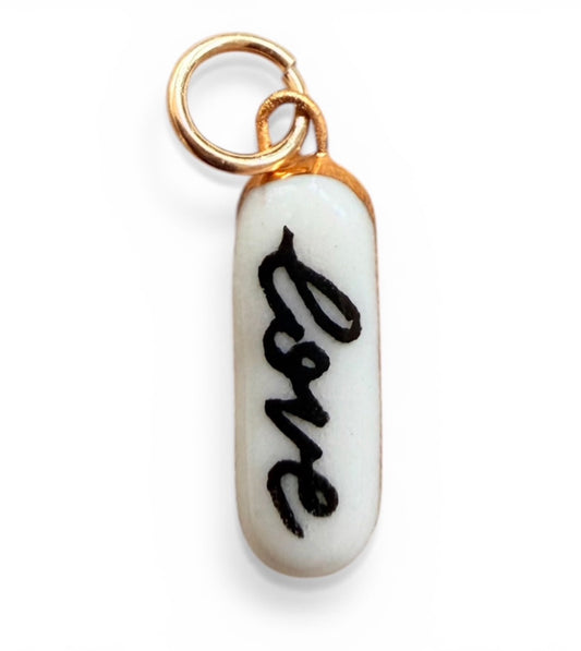 “Love” Bar Charm