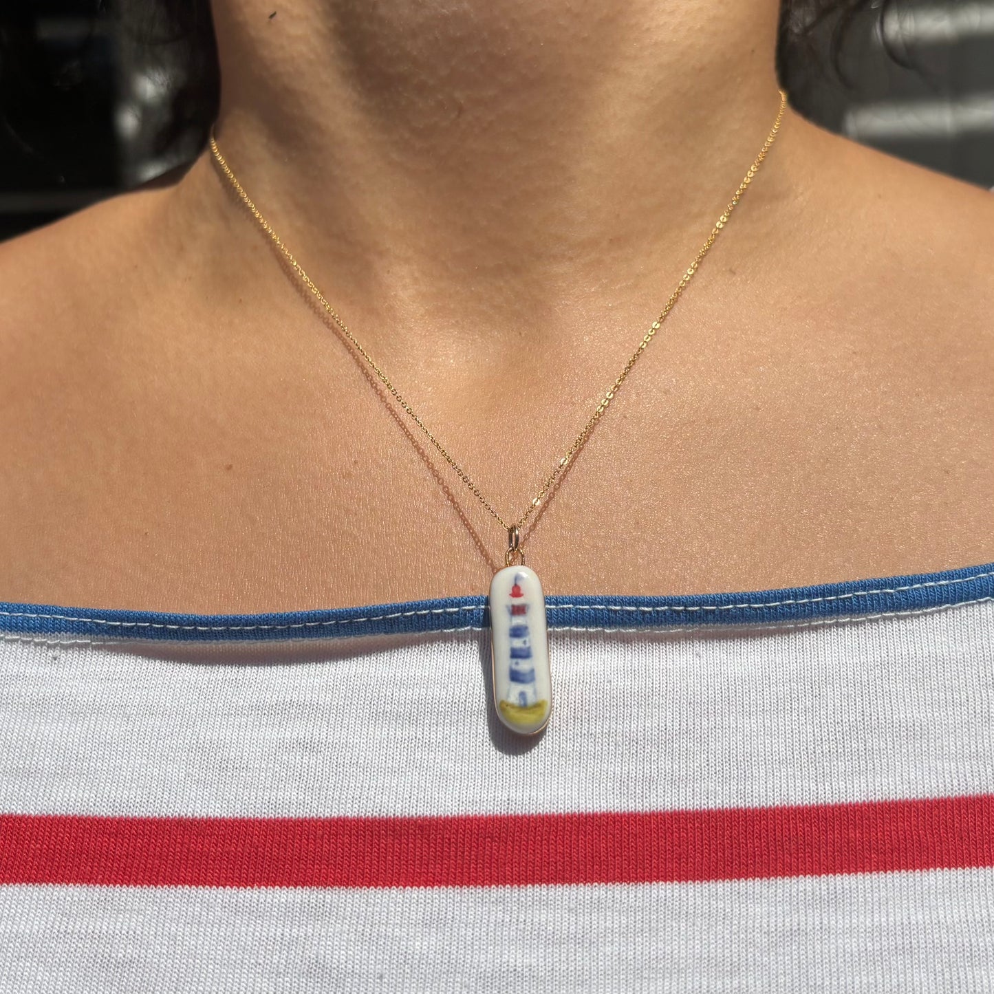 Nautical Lighthouse Charm