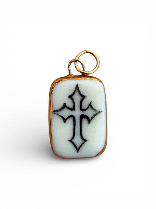 Gothic Cross Charm