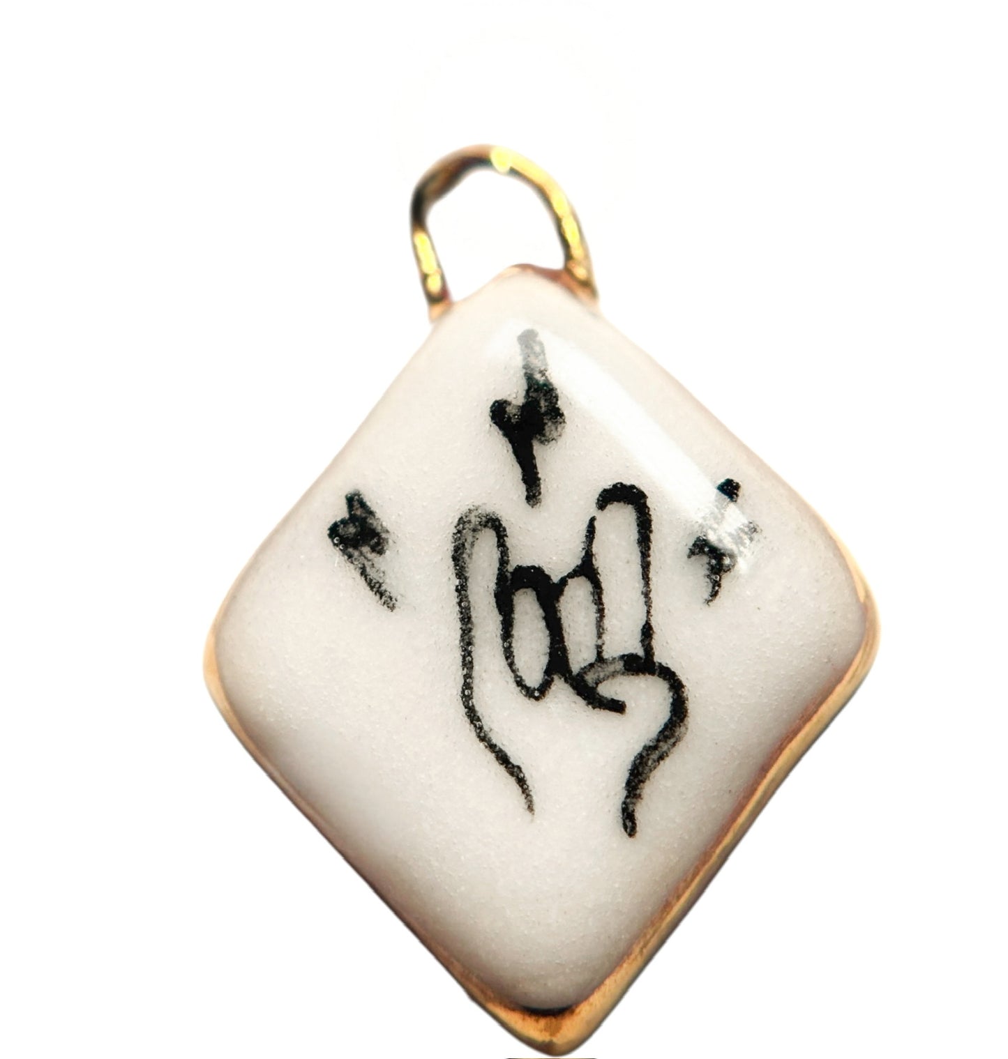 ‘Rock On’ Hands Charm