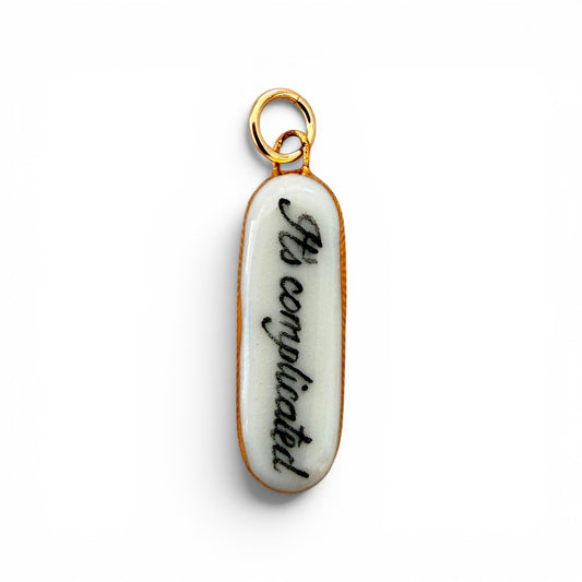 "It's Complicated" Charm