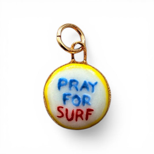 “Pray For Surf” Charm
