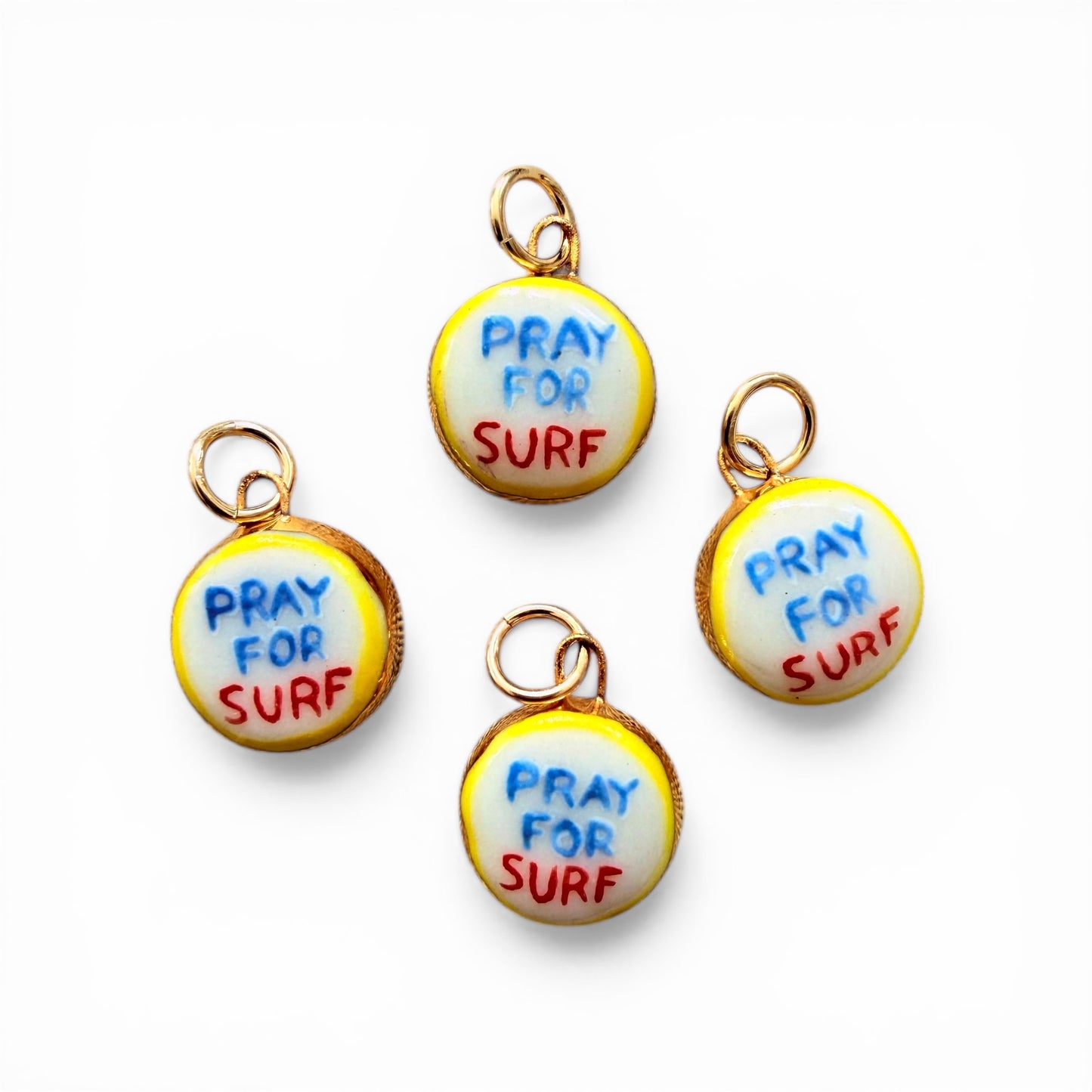 “Pray For Surf” Charm