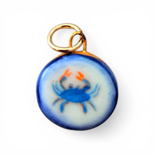 Blue Crab Charm