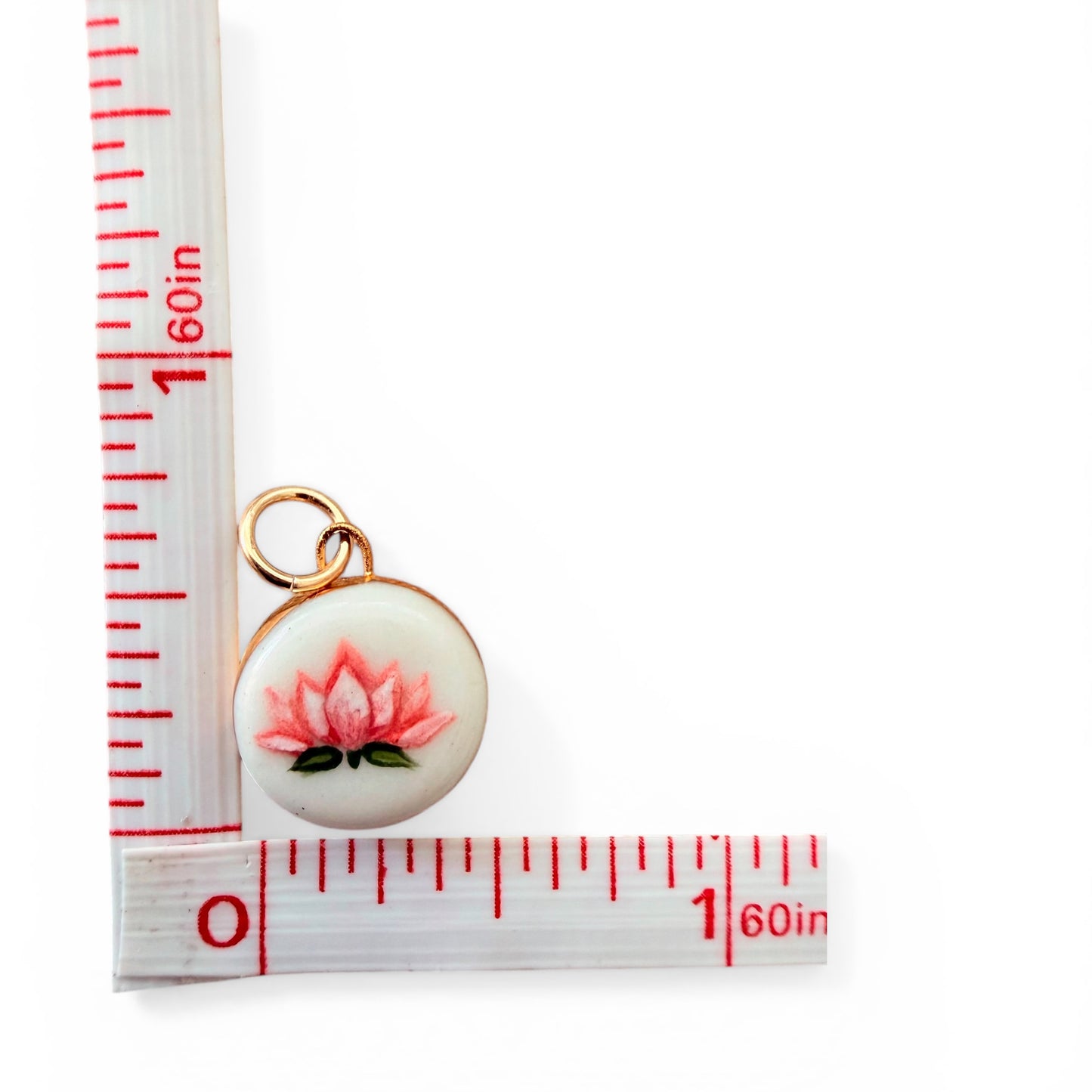 Lotus, “Mother”, Paw Print Rectangle Charm Necklace