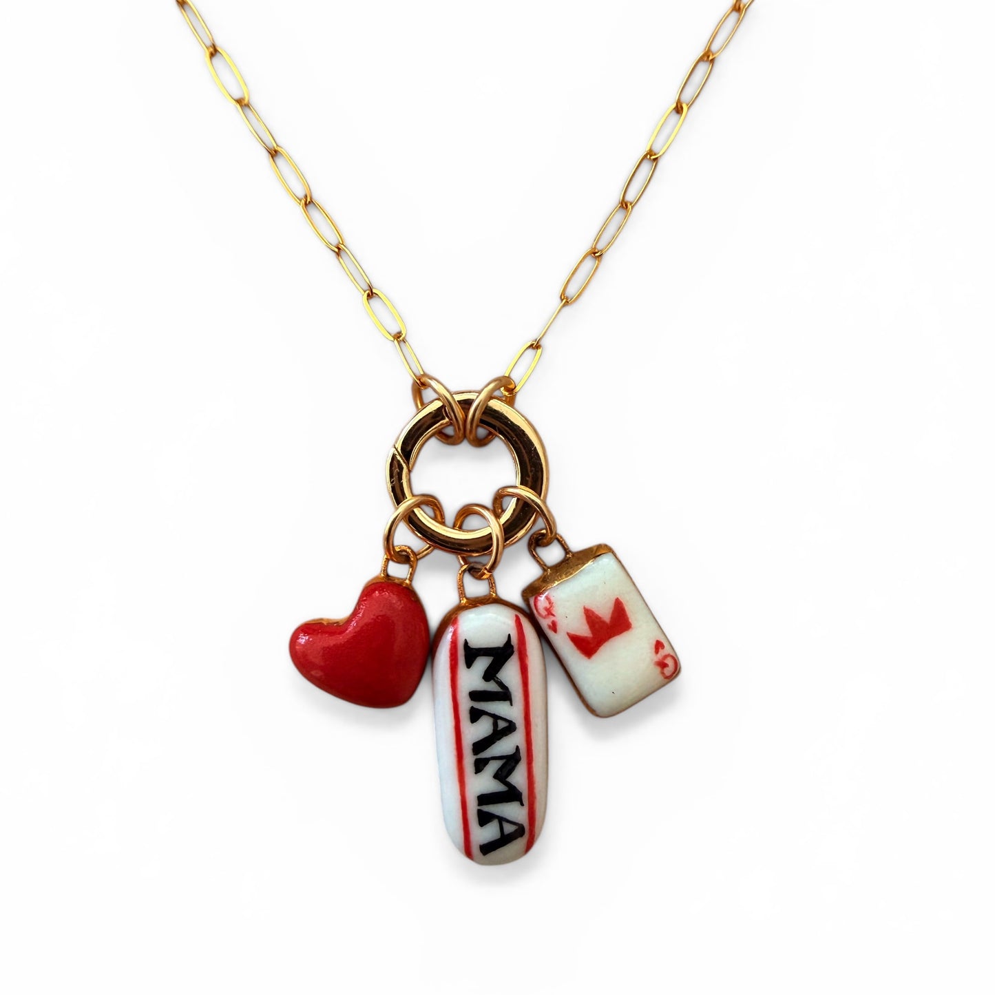 “Mama” Red Charm