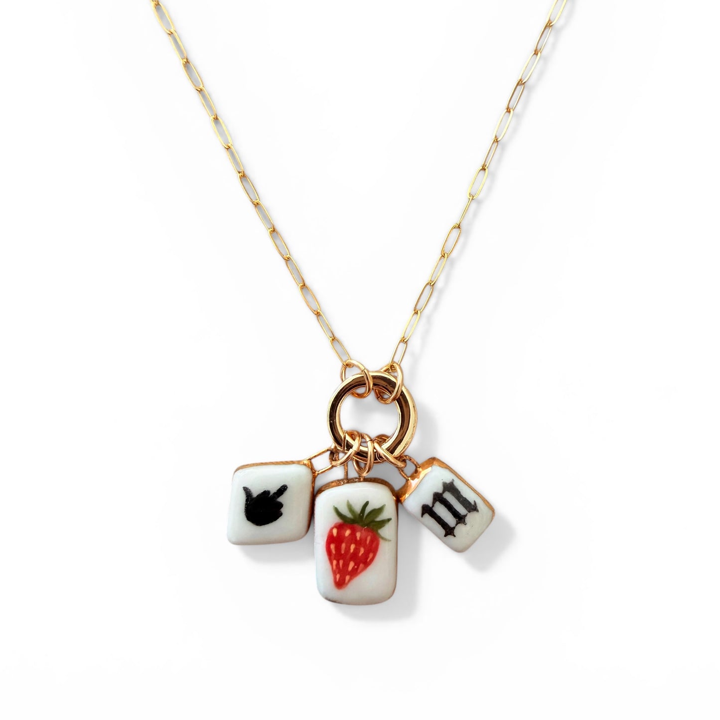 Old English Lowercase Initial Charms