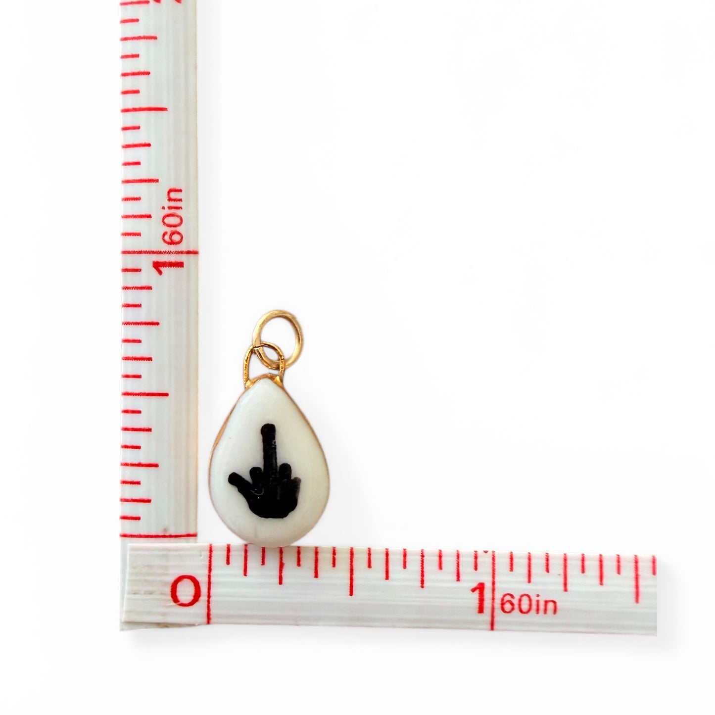Middle Finger Charm