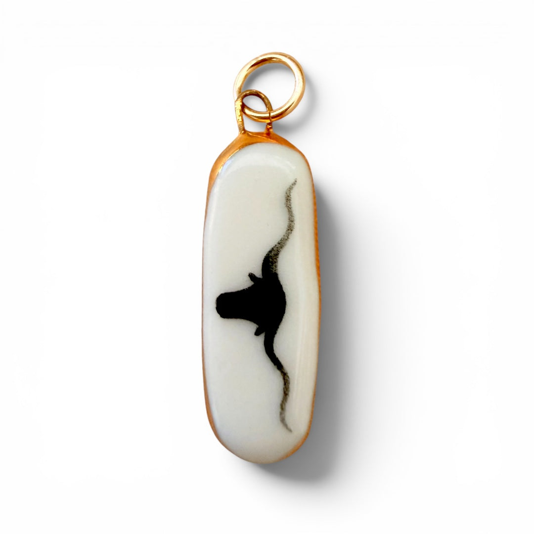 Longhorn Charm